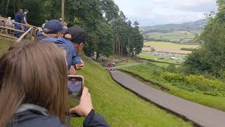 HUGE CRASH AT HILL CLIMB RACE MUST WATCH [upl. by Durrell850]