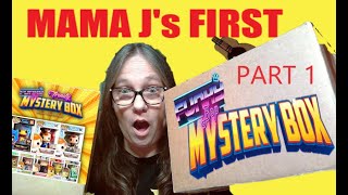 MAMA J unboxes her first FUNKY BOP POP SHOP Trinity Mystery Box  did we score a grail [upl. by Aixela]