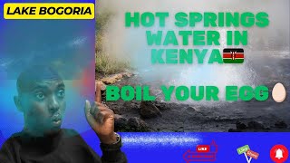 Lake Bogoria Hot Spring Water [upl. by Yak]