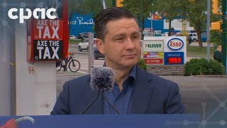 Pierre Poilievre on gas tax reprieve federal lobbying rules – May 16 2024 [upl. by Luciana374]