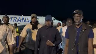 Direct L’arrivée de Ousmane Sonko A Ziguinchor [upl. by Aicram]