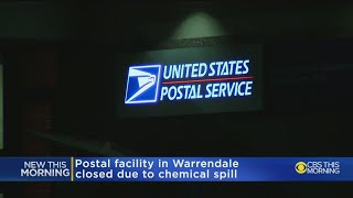 Warrendale Postal Facilty Shut Down Due To Chemical Spill [upl. by Heimer297]