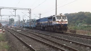 Exclusive  13th Birthday Blast of Janshatabdi  Locoride in WDP4D Locomotive of Indian Railways [upl. by Havener]