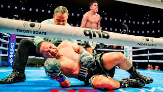 Jesse Rodriguez vs Juan Francisco Estrada  KO Full Highlights HD [upl. by Mano]