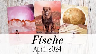 ♓FISCHE  April 2024 • Heilung amp Wandlung🌟Schluss mit unnötigen Sorgen Tarot [upl. by Leandre]