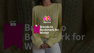 WINTER MUST HAVES FROM MYNTRA 🌸🎀🌻 winterspecial winterfashion shortsfeed shortsindia haul [upl. by Sheldon]