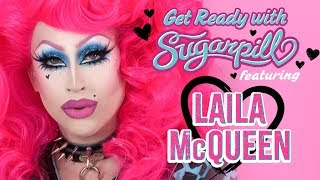 GET READY WITH SUGARPILL ❤ MAKEUP TUTORIAL ft LAILA McQUEEN [upl. by Manvell]