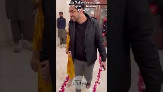 Iqrar ul hassan amp Quratulain18 Wedding anniversary iqrarulhassan aroosakhan quratulain [upl. by Eelirak]