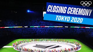 The Tokyo 2020 closing ceremony  Full replay [upl. by Qirat648]