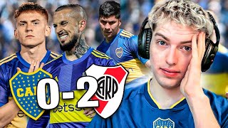 DAVOO XENEIZE REACCIONA AL SUPERCLASICO  BOCA 0 RIVER 2 2023  COPA DE LA LIGA FECHA 7 [upl. by Harelda955]