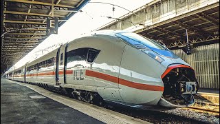 ICE Siemens Velaro D à ParisGare de lEst [upl. by Haet]