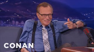 Larry King Demands Conan Freeze His Corpse  CONAN on TBS [upl. by Esinwahs]