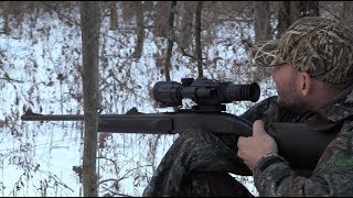 Coyote hunting in the snow  Central Ohio 2018 [upl. by Ran]