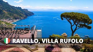 Walking in Ravello amp the Villa Rufolo 2022 4K [upl. by Methuselah]