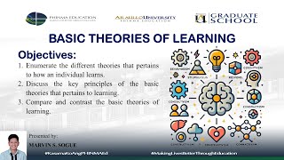 BASIC THEORIES OF LEARNING [upl. by Aig]