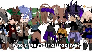 Who’s the most attractiveFt Zodiac SignsGacha Club [upl. by Vano933]