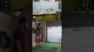 Eagle putt incoming ‼️ golfsimulator [upl. by Bethesda944]