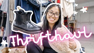 BIG Thrift Haul to Resell  Sharing where to thrift in San Diego [upl. by Jarin270]