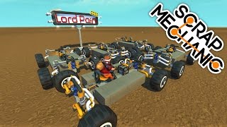 Scrap Mechanic  LordPains Tutorials Suspensions [upl. by Innek]