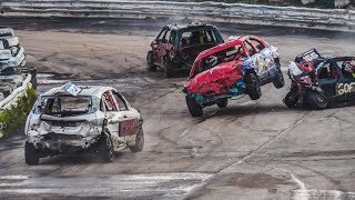 1600cc National Bangers Angmering Raceway 20th January 2019 [upl. by Mahsih746]