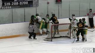 PJHL  Tavistock Braves vs Hespeler Shamrocks [upl. by Elrebma]