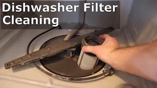 How To Clean Your Whirlpool Dishwasher Filter [upl. by Oirtemed]