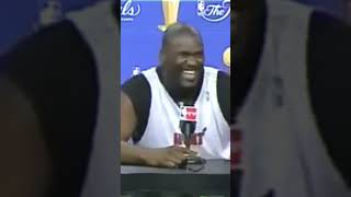 When Shaq Gets Asked A Dumb Question 🤣😂 [upl. by Eelsnia]