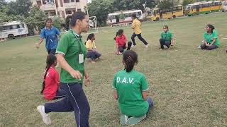 Recreational game  Patna Ki Chitthi played by girls student in DAV mtps Kanti [upl. by Hanleigh]