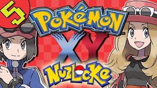 Pokemon X and Y Nuzlocke VS  Lets Play Pokemon XY Gameplay  Part 5  Prepping for Santalune Gym [upl. by Alracal530]