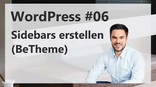 Sidebars erstellen und bearbeiten BeTheme  WordPress 06 [upl. by Eirolam842]