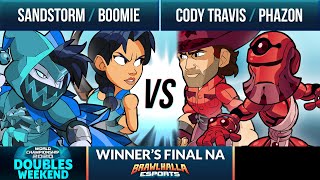 Sandstorm amp Boomie vs Cody Travis amp Phazon  Winners Final  BCX Doubles 2020  2v2 NA [upl. by Lalo]