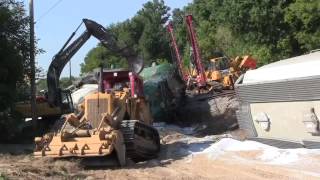 CSX Train Derailment [upl. by Oettam861]