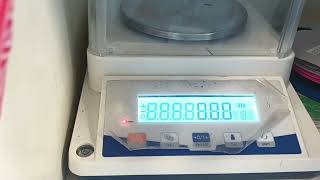 Calibration of Electronic balance [upl. by Sew698]