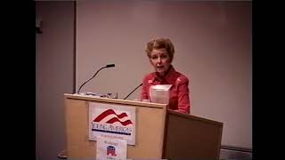 Phyllis Schlafly speech at Wellesley Feminism vs Conservatism [upl. by Dolan]