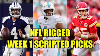 NFL Week 1 Scripted Picks [upl. by Anirroc]