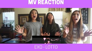 MV REACTION  EXO  LOTTO [upl. by Carmita]