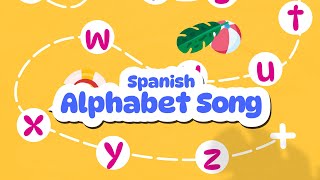 Spanish Alphabet Song Canción del Abecedario El Alfabeto en español [upl. by Rihat]