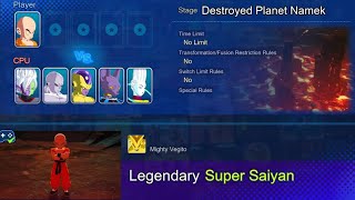 Sparking Zero  Legendary Super Saiyan custom battle [upl. by Yoc858]