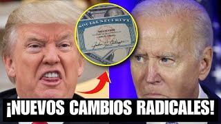 🚨 GENIALES NOTICIAS DEL SEGURO SOCIAL TRUMP ORDENA AL CONGRESO quotINCREMENTAR LOS CHEQUES YAquot [upl. by Cinemod]