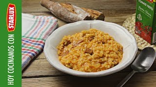 Risotto de chorizo y tomate [upl. by Raseac]