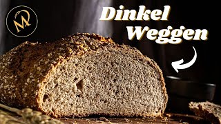 Dinkelweggen  Dinkelbrot Rezept mit Flocken und Saaten I Neuer Kurs in der Back Academy [upl. by Perlis]