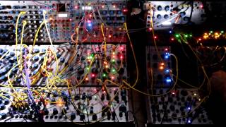 Willy Wonkas Synth Factory  Dual Buchla 200e systems [upl. by Alcus74]