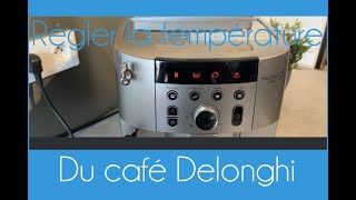 Comment régler la température du café sur Magnifica S Smart [upl. by Samuela972]