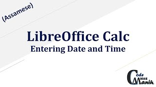 How to enter date and time in LibreOffice Calc [upl. by Dryden]