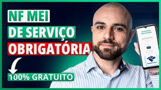 💻NOVA NOTA FISCAL MEI Como Emitir no Sistema OBRIGATÓRIO NFSe  100 Grátis [upl. by Adnotal]