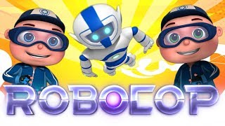 Zool Babies Series  RobotCop Episode  Police amp Thief Shows  Cartoon Animation For Children [upl. by Molahs]