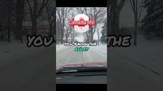 🇨🇦❄️ Canada Pick A Lane And Go🇨🇦canadabeauty snow ❄️trafficrules safteyfirst 🇨🇦takecare 🇨🇦❄️❤️🍁 [upl. by Dniren169]