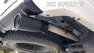 Toyota 4Runner  Exhaust Tip Installation and Sound Comparison [upl. by Cherilynn]