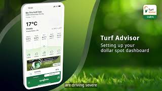 Turf Advisor App  Setting up your dollar spot dashboard [upl. by Kai]