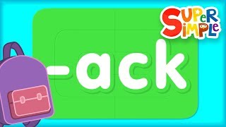 Word Family “ack”  Turn amp Learn ABCs  Preschool Learning [upl. by Bibi]